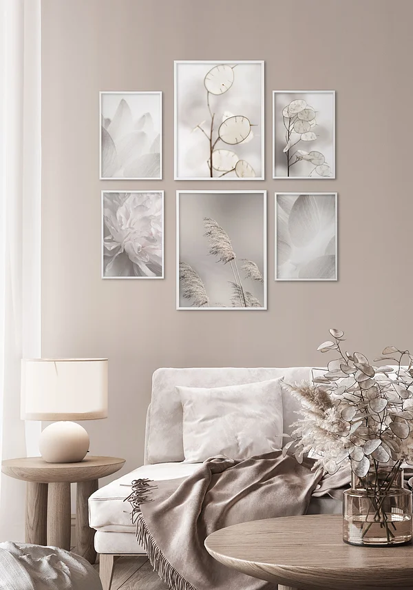 Delikatne i naturalne (Zestaw 6 plakatów)