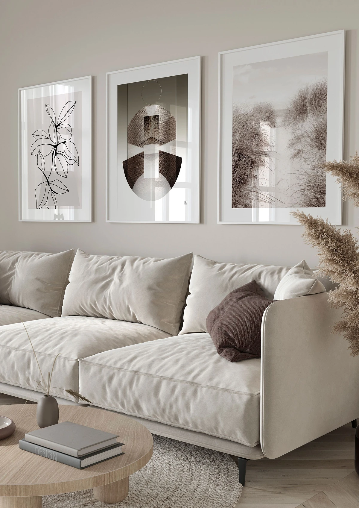 Szlachetny brąz w abstrakcji