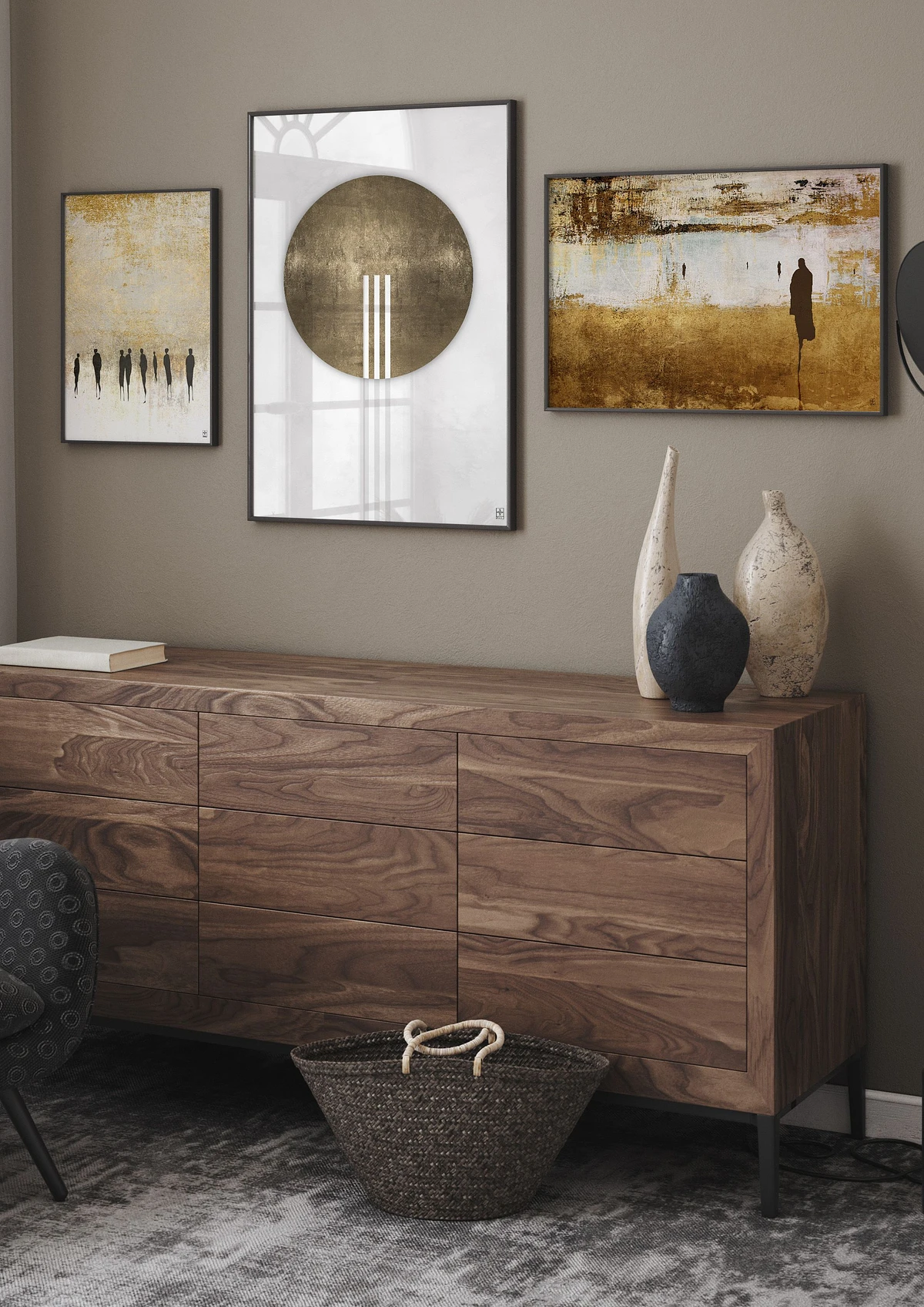 Zestaw plakatów - Samotni