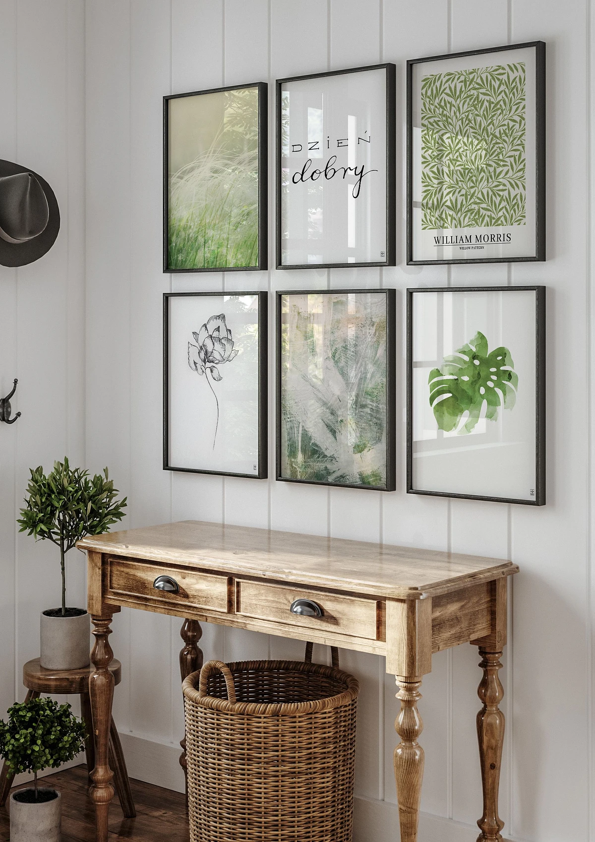 Zestaw plakatów - Zielone powitanie