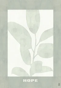 Delikatna Uroda Natury: Plakat z Motywem Liści