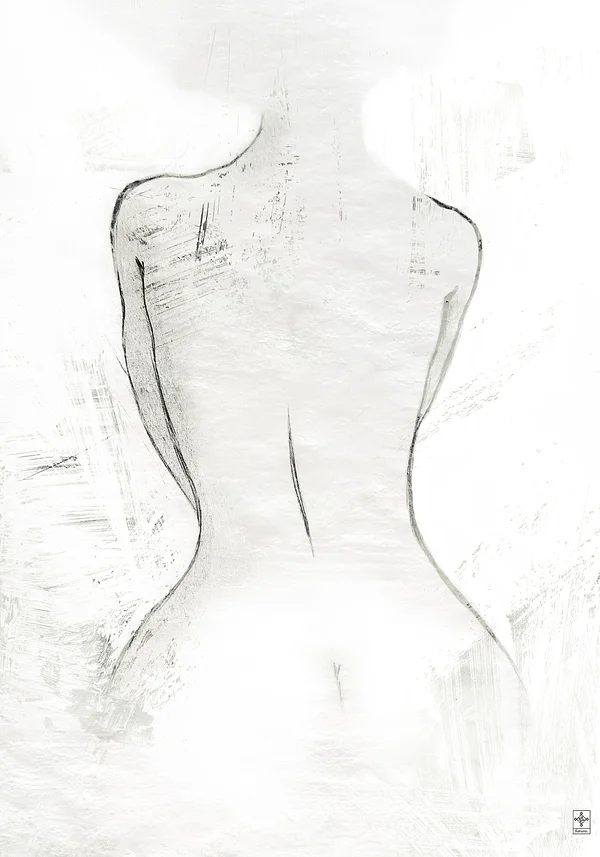 Zarys Postaci Kobiety: Plakat Artystyczny