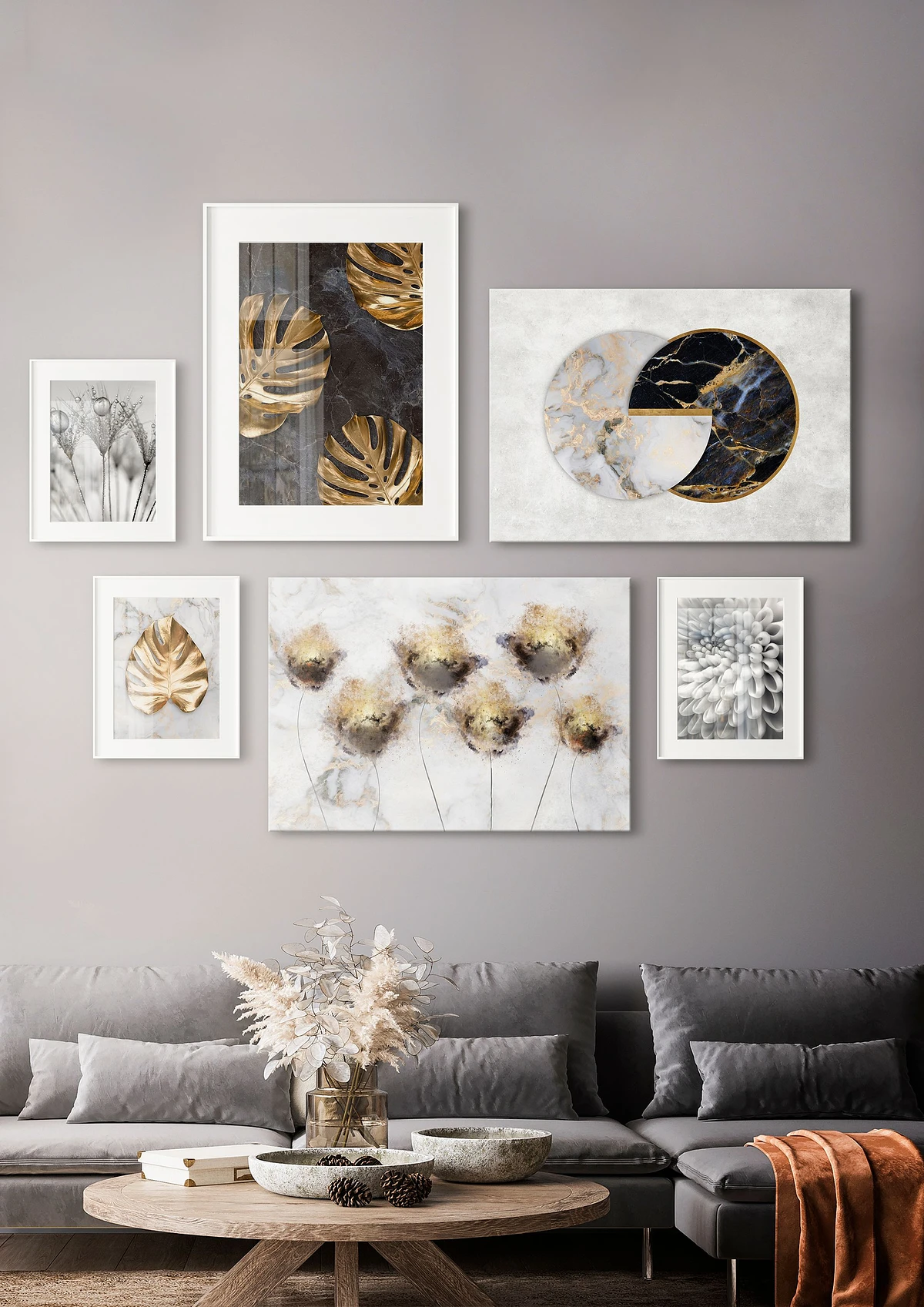 Salon w skandynawskim sylu