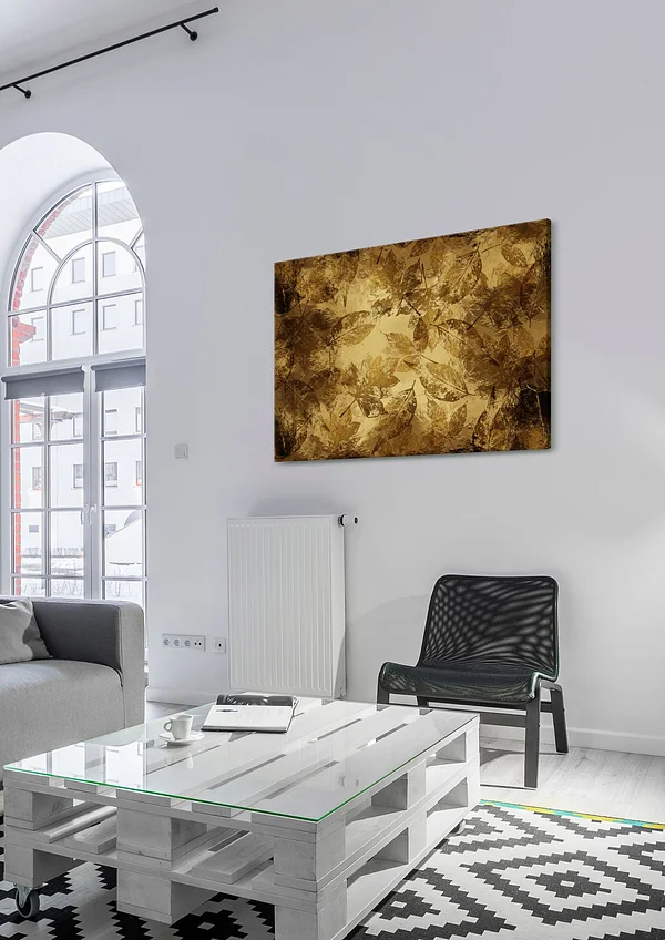 Jesienne złote liście