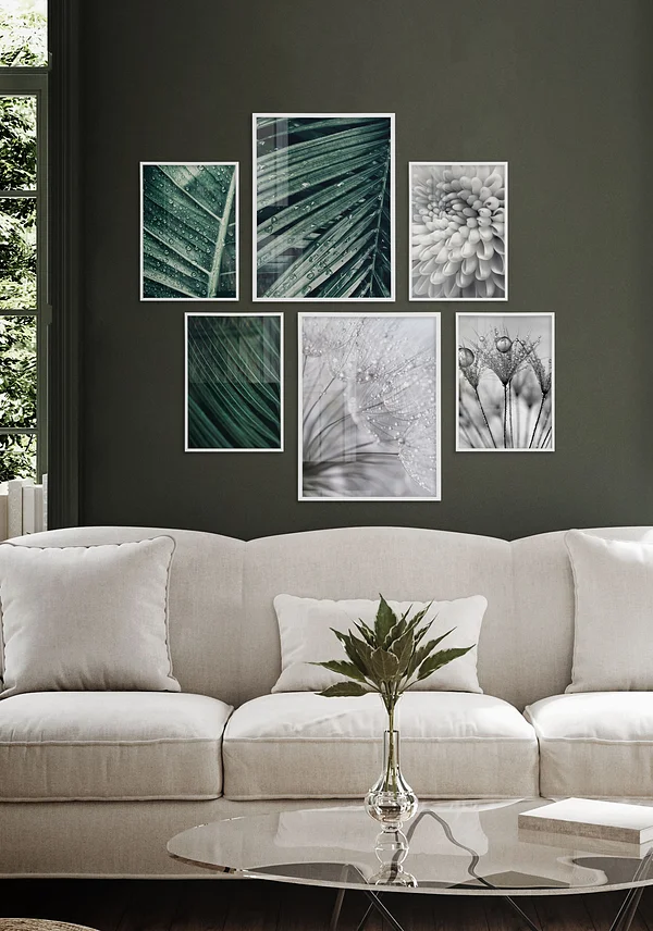 Orzeźwiająca zieleń (Zestaw 6 plakatów)