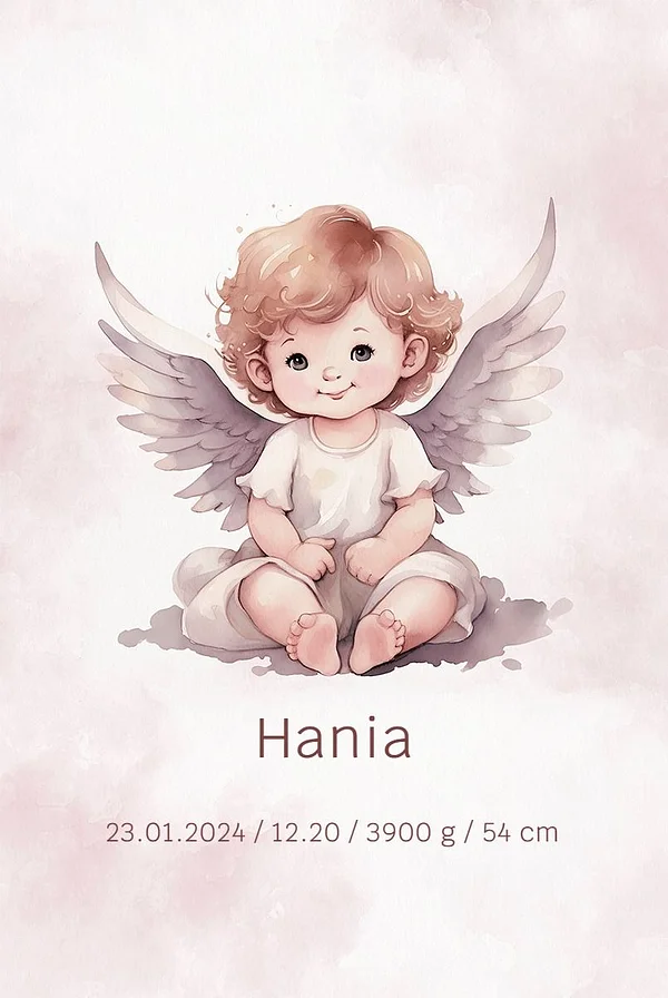 Metryczka - Aniołek